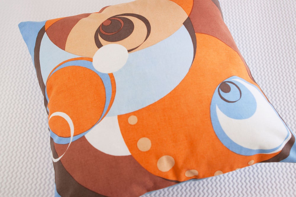 Retro Modern Pillow 18"x18" Kaleidoscope