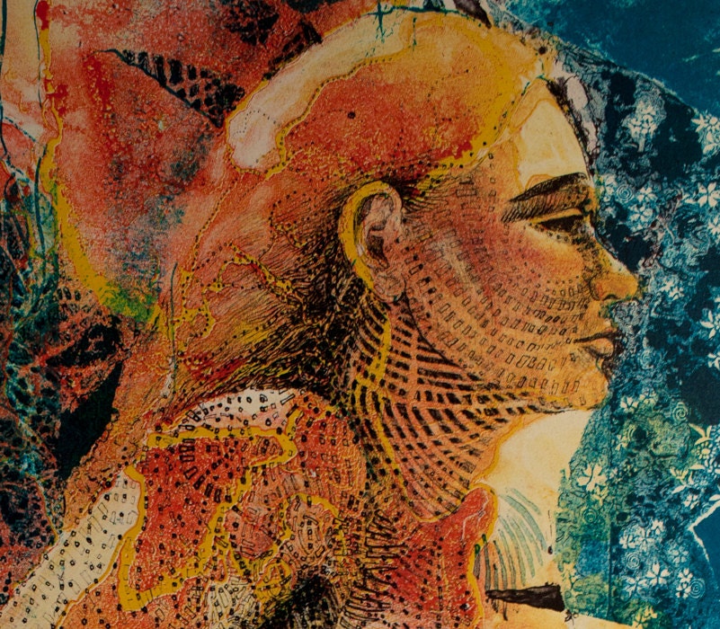 Poetic Recall- Limited Edition Ross Zirkle Hand-pulled Print