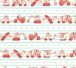 Tim Beck, Apple Jack, Doodles Ivory Fabric - Half Yard