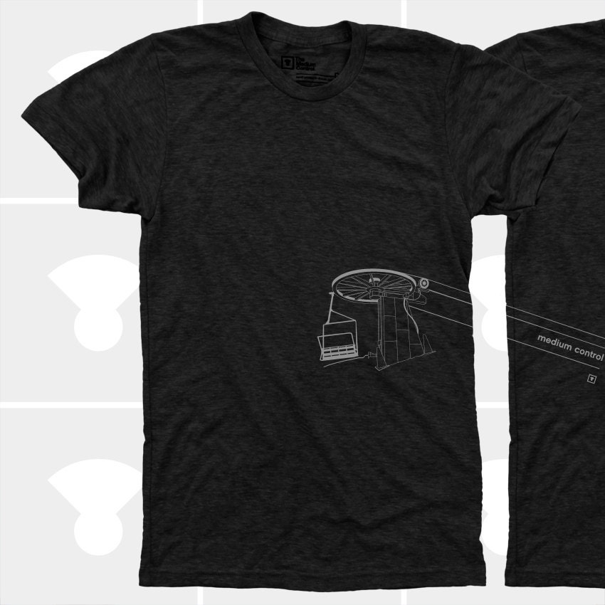 Men T-Shirt: Chairlift - You Choose Your T-Shirt Color