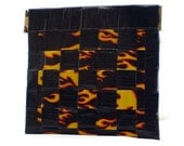 Duct Tape Coin Purse - Hot Rod Flames