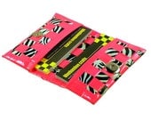 Duct Tape Card Wallet - Pink & Zebra