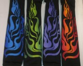 Flame print Stretch Kevlar sleeves 18"