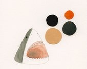 shark head 20 original drawing