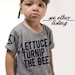 lettuce turnip the beet - eco-heather tshirt - baby and toddler sizes