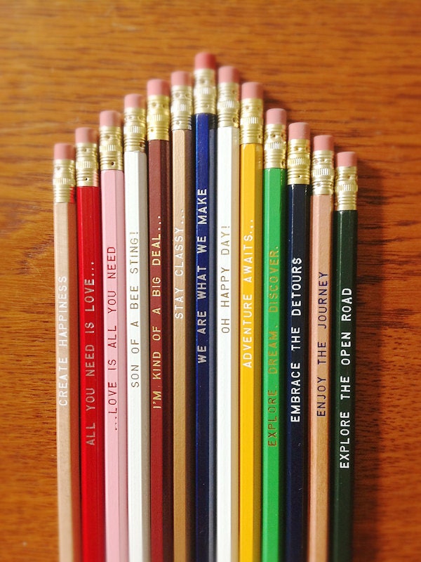 Pick a Pencil 12 Pack Makes a Great Gift - Over 30 to choose from