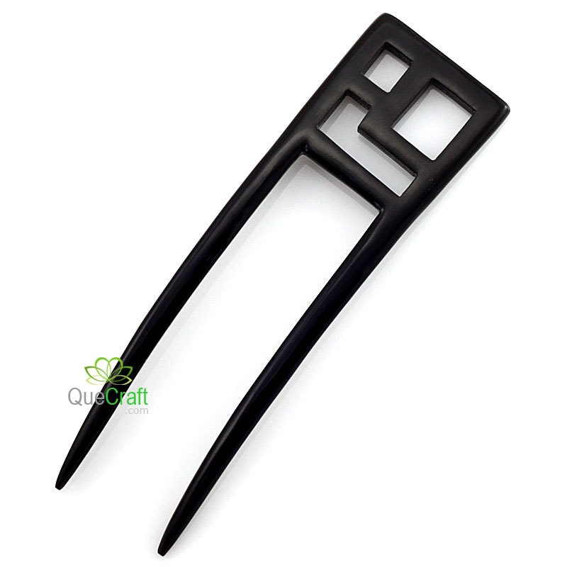 Organic Horn Hairpin Handmade
