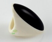 Organic Bone & Horn Ring Handmade