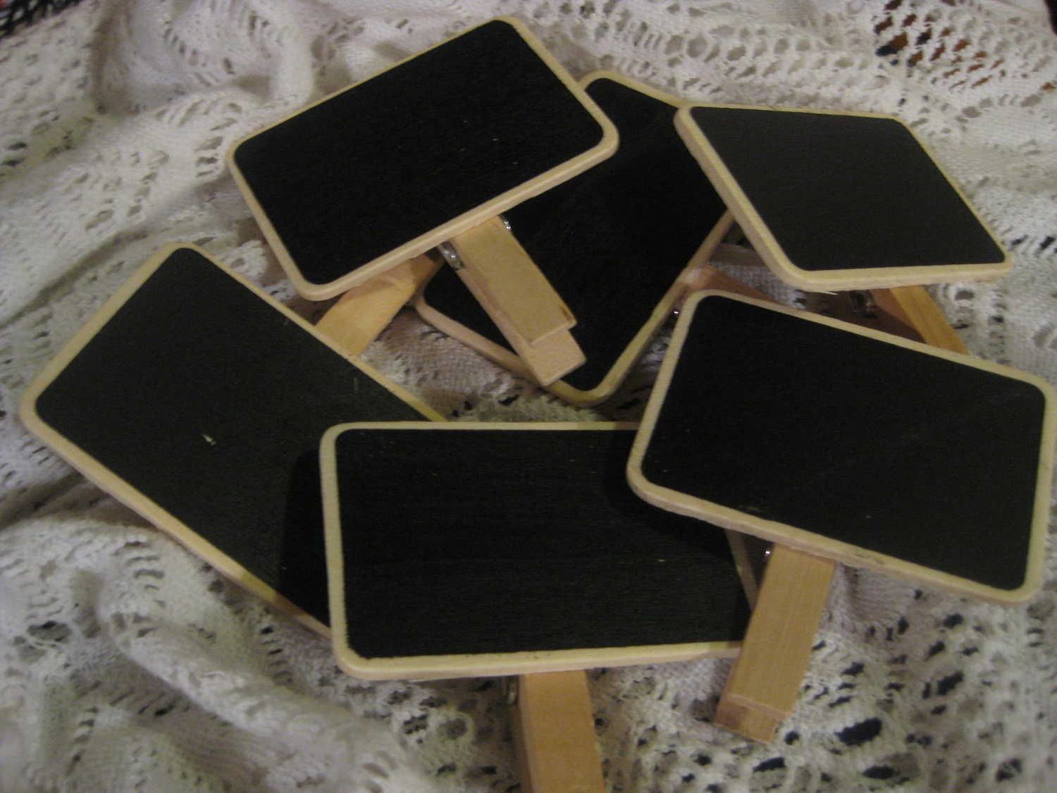 15 Wood Framed Blackboard Chalkboard Clip Il_570xn