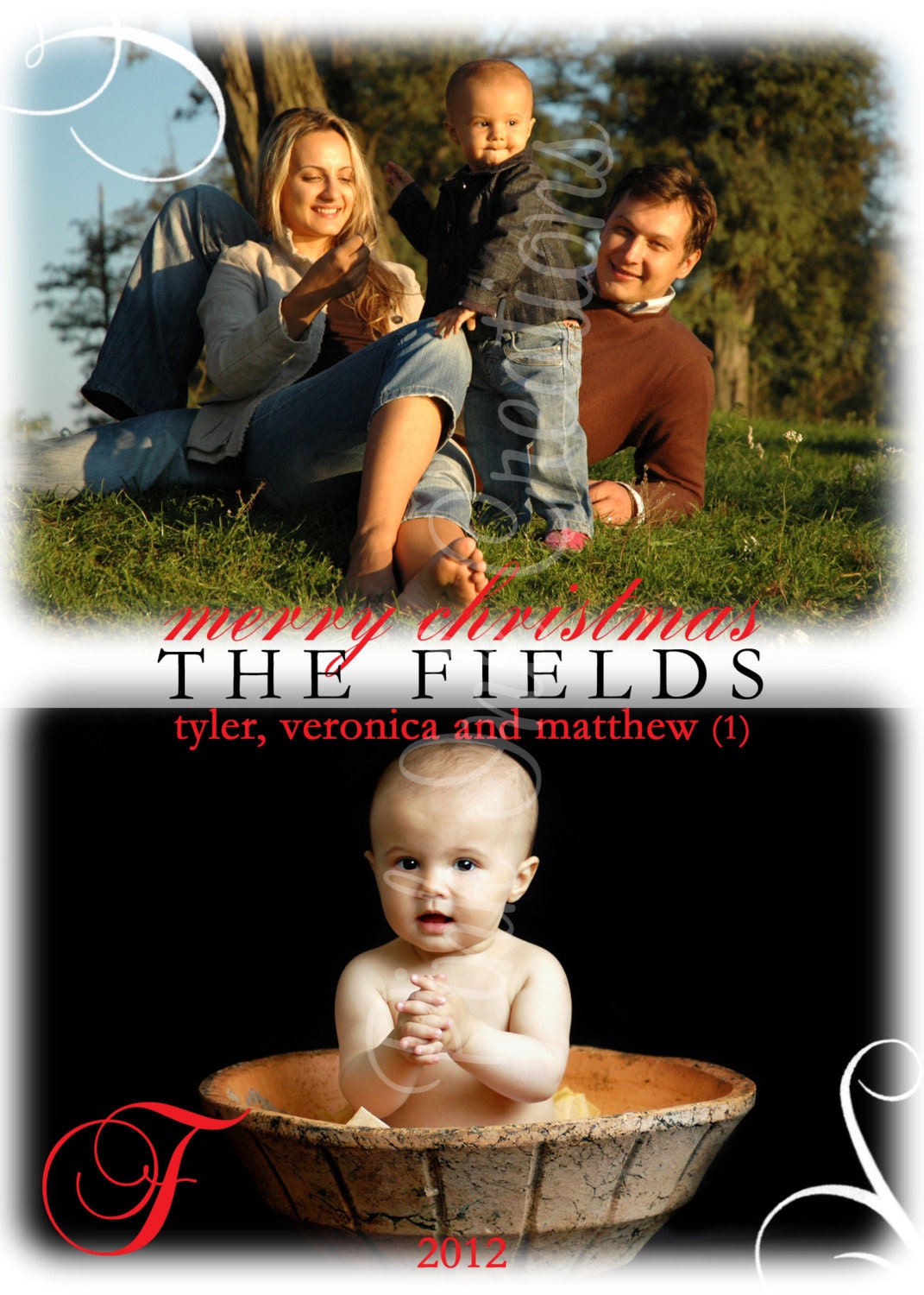Holiday Memories Christmas Photo Card - PRINTABLE/PDF - Any Color Il_170x135