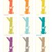 5x7 4-Ever Personalized Art Print - Personalized Couples Art