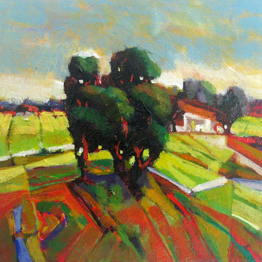 Arboles-original painting on canvas