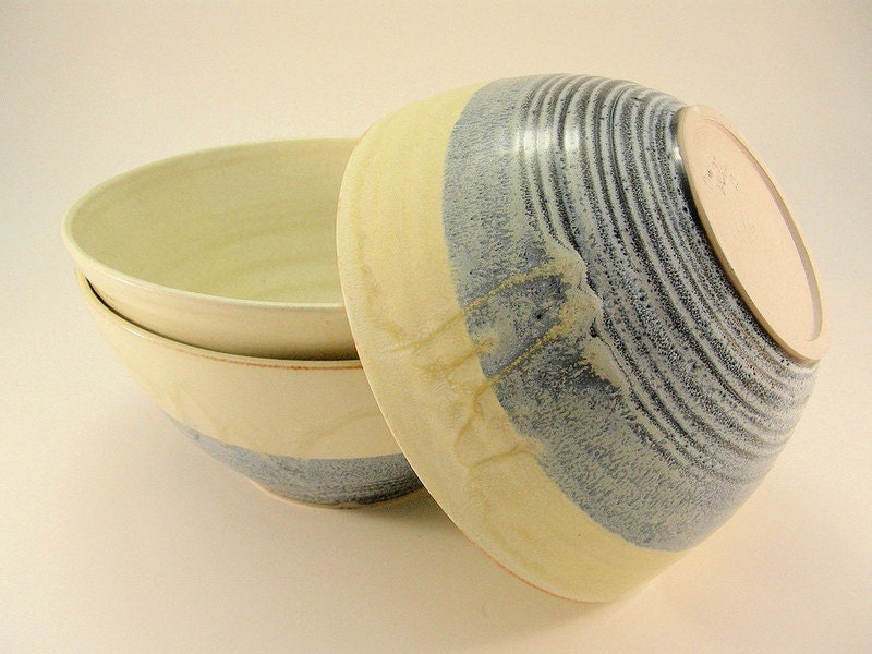 Pale Blues Signo Serving Bowl Set