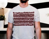 Mens Poly-Cotton Tshirt feat. Phrenology print - Avail in 3 Colors