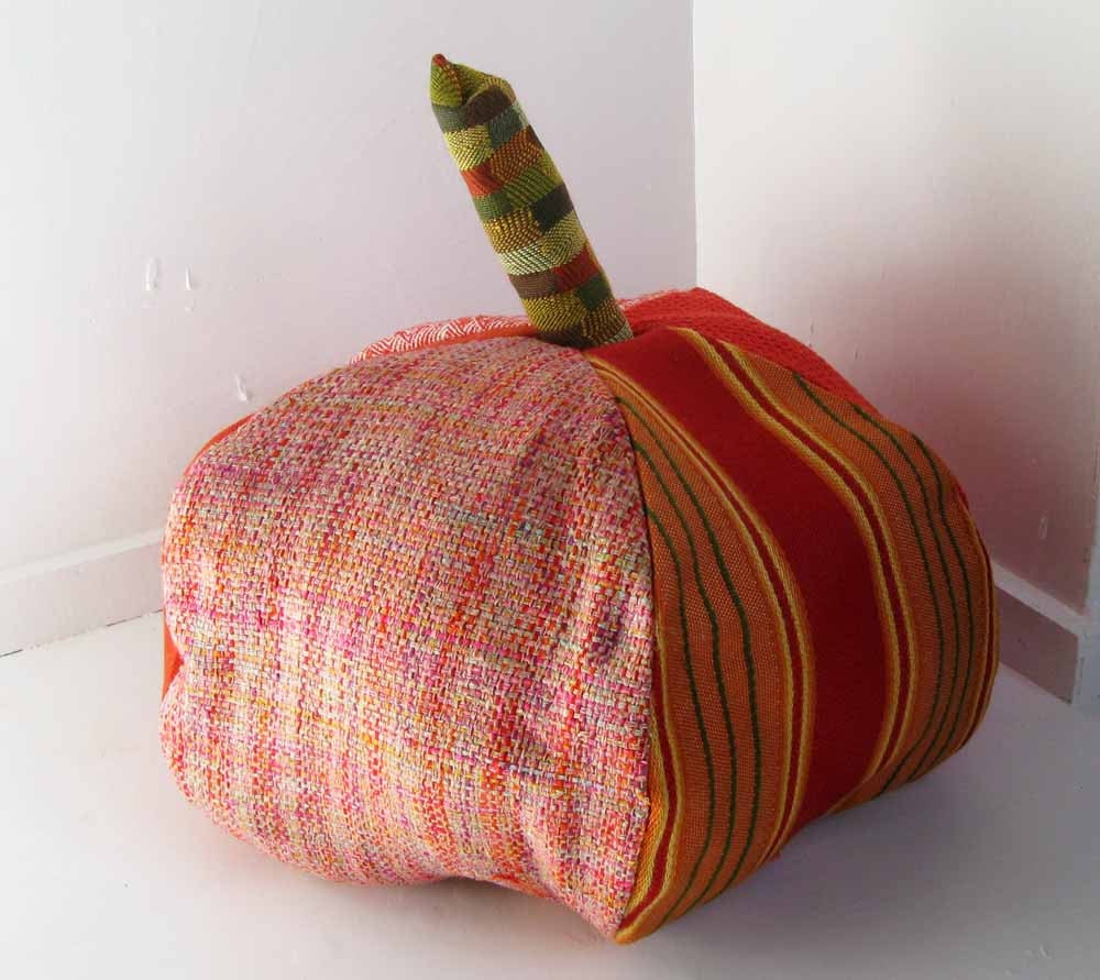 Harvest Pumpkin Pillow for Garden Kitchen Decor