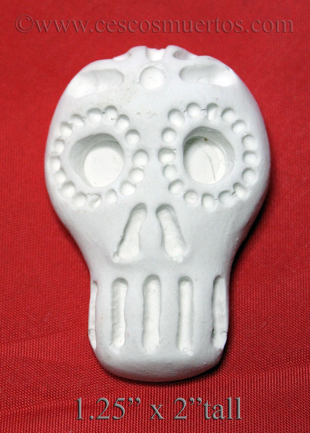 Paint it Yourself Hydrostone Skull Castings A