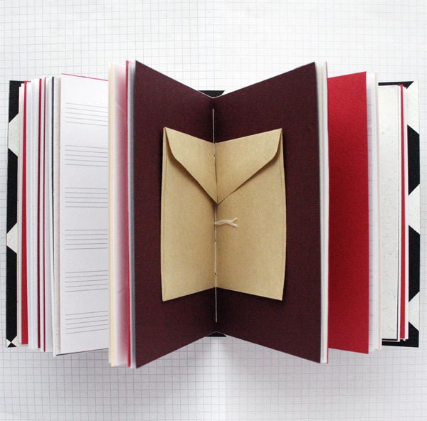 Curiouser and Curiouser - Travel Journal - 4.5 x 6 inch - Mixed Paper Journal