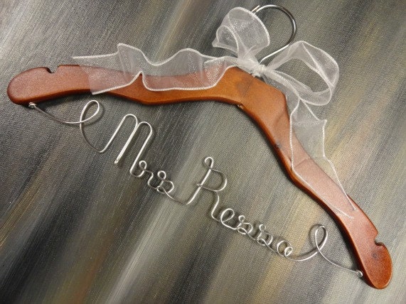 Personalized Bridal Hangers Personalized Hangers Wedding Dress Hangers Bridal Accessories Wedding Coat Hangers Bride Hangers Photo Props