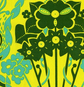 Drawing Room Home Dec Green Nouveau Bouquet by Anna Maria Horner