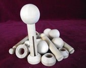Unfinished Big Head Doll Kits for 6 Dolls