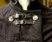 AVAILABLE 2x 20 22 Plus Size Ornate Steampunk Jacket - Airship Villain / Villainess Style - Women or Men
