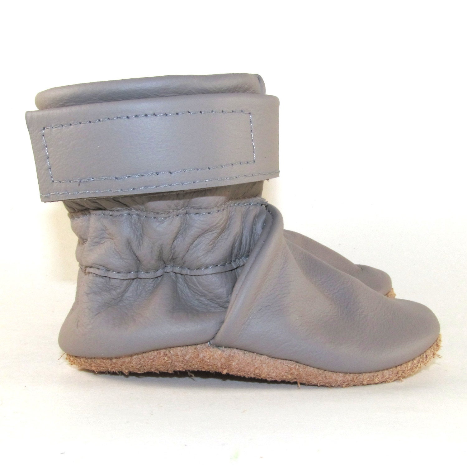 Soft Sole Leather Baby Boots Shoes 0 to 6 Month