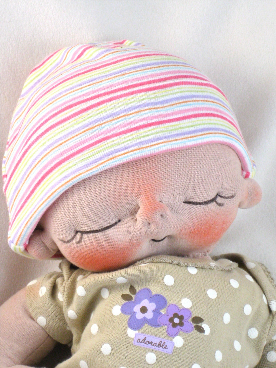 The Soft Heart Baby Doll by BEBE BABIES