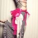 Pink Bustle Skirt,  Fairy Belt Wrap Costume, Tribal Belly Dance Fantasy Doll Rock Circus Performer