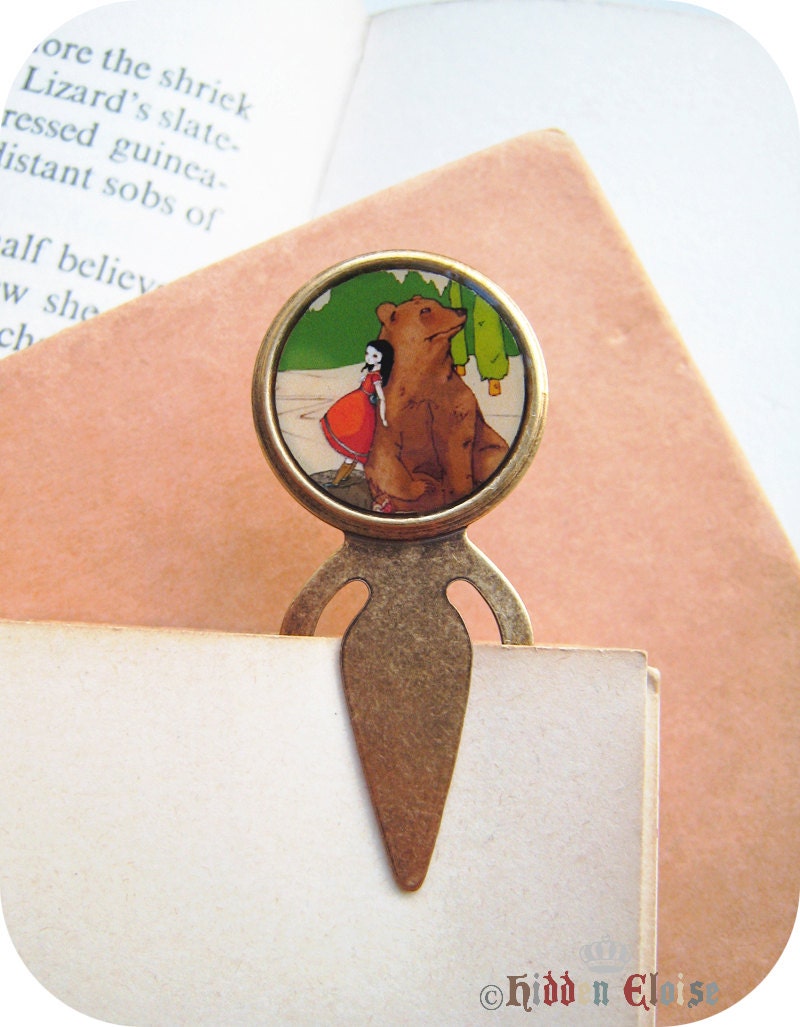 Fairytale Art Book Clip - He Says He Can Hear The Forest Whisper