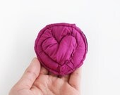 Magenta Heart Brooch