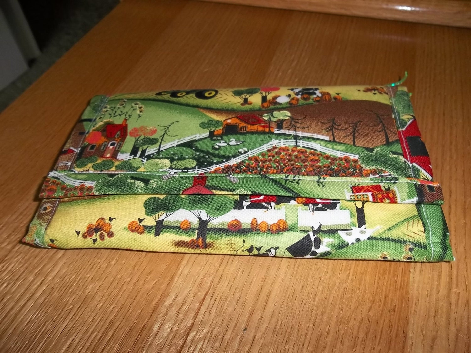 John Deere on the Farm Tri Fold Wallet