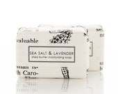 Sea Salt & Lavender Large Shea Butter Soap - by Sweet Petula