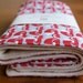 Organic Burp Cloths Set of Two, FOXY TOO, Last One