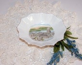 Royal Stafford Bone China Vancouver Harbor Skyline Dish collectibles vintage antique souvenir canada england porcelain homedecor housewares