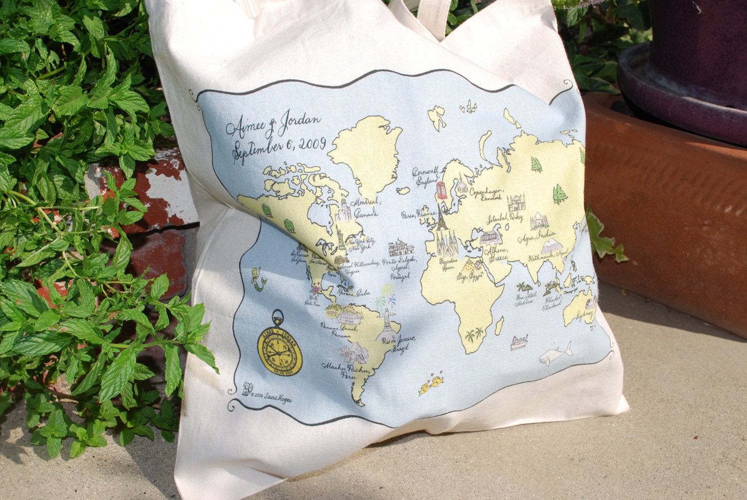 Destination Tote Bags - set of 200
