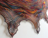 No Two Snowflakes presents Forbidden City Lace Shawl Top Down SHAWL PATTERN PDF by Nicole Feller-Johnson