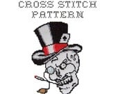 DIY Mr Lucky Tattoo Flash - .pdf Original Cross Stitch Pattern - Instant Download