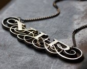vintage VIP necklace 1960's Plymouth FURY- RECYCLED