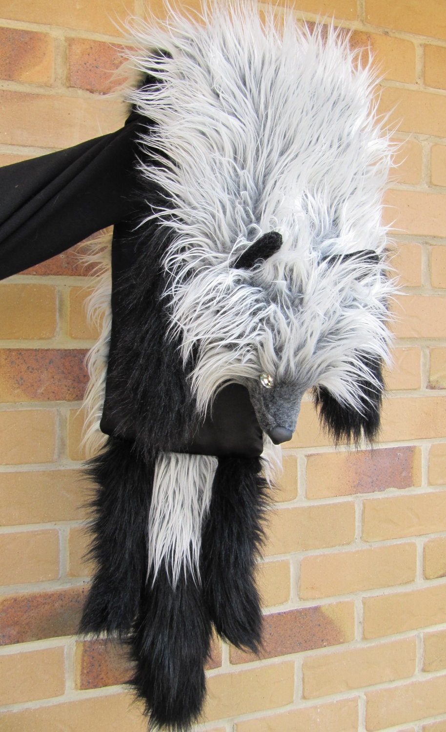 Choose your own fur - Fox Fur Stole - bizarre KIT to make your own piece of vintage charm.