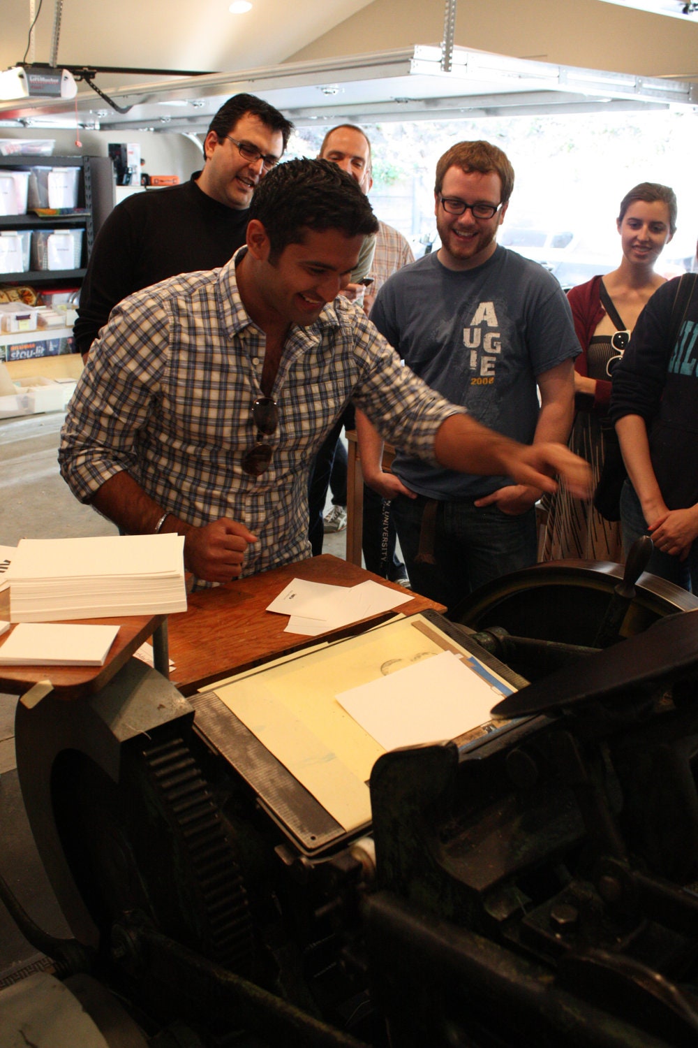 Deposit -- Letterpress Class -- Print Your Own Custom Stationery -- by Paperwheel
