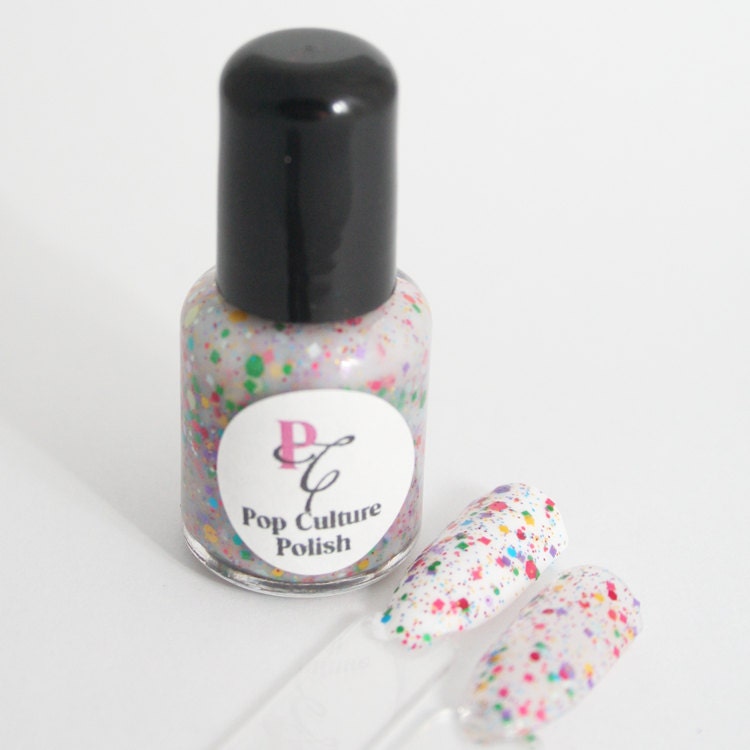 Suck it up Cucpake Custom-Blended Glitter Nail Polish - Large Bottle - 15ml
