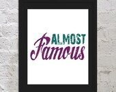Life Is Short Buy The Shoes Art Print Poster 11x17 Funny Quote Saying Picture Typography Texture