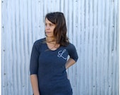 Monogram tshirt - womens sheer baseball tee - personalized gift - One Size Fits Most - lightweight Alternative Apparel raglan t shirt
