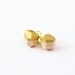 pale pink gold dipped earrings