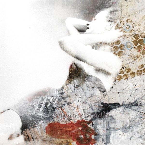 Fine Art Print,  Giclee Print, Woman Portrait, Collage, Photomontage, Photography,