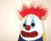 Stuffed Clown Plushie, READY TO SHIP