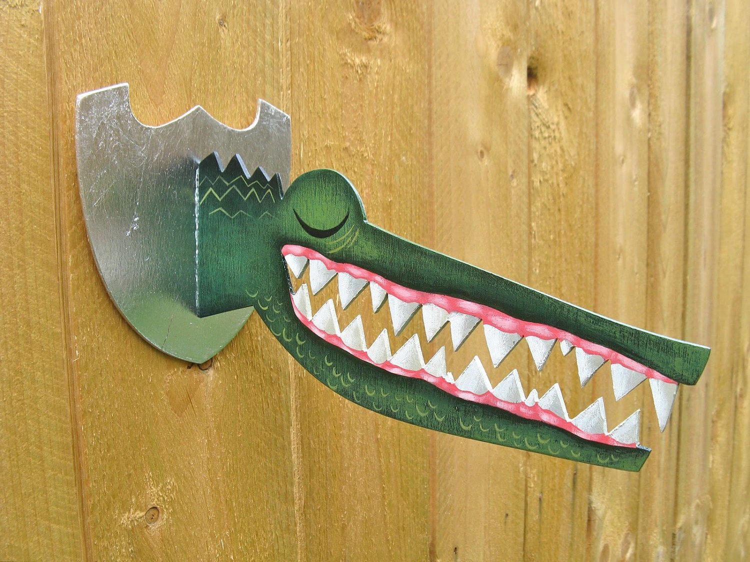 Grinning Gator Hunting Trophy