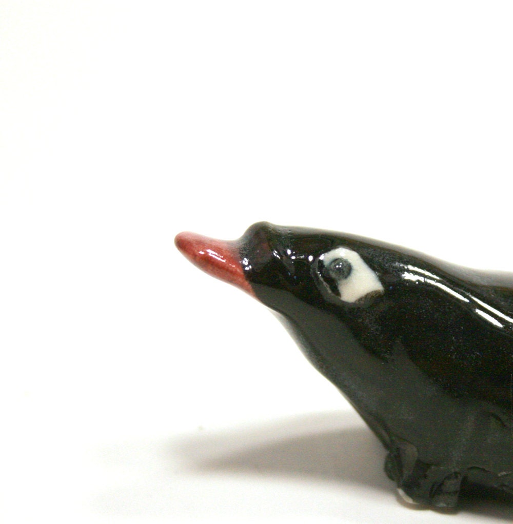platypus figurine truth is stranger than fiction handmade miniature sculpture