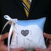 ring pillow. ring bearer pillow.  custom map pillow personalized. engagement, wedding or anniversary linen pillow decoration.