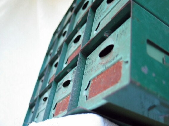 Vintage Tool Box Organize and Storage